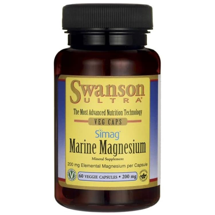 Simag Marine Magnesium, 200 mg - 60 kapsler