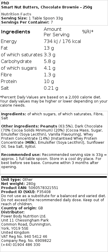 Hvid Chokolade Blondie - 250g