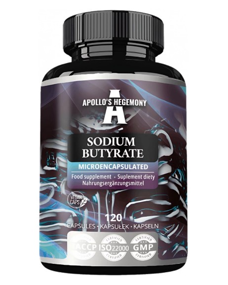Apollo's Hegemony - Mikroindkapslet Natriumbutyrat 120 kapsler