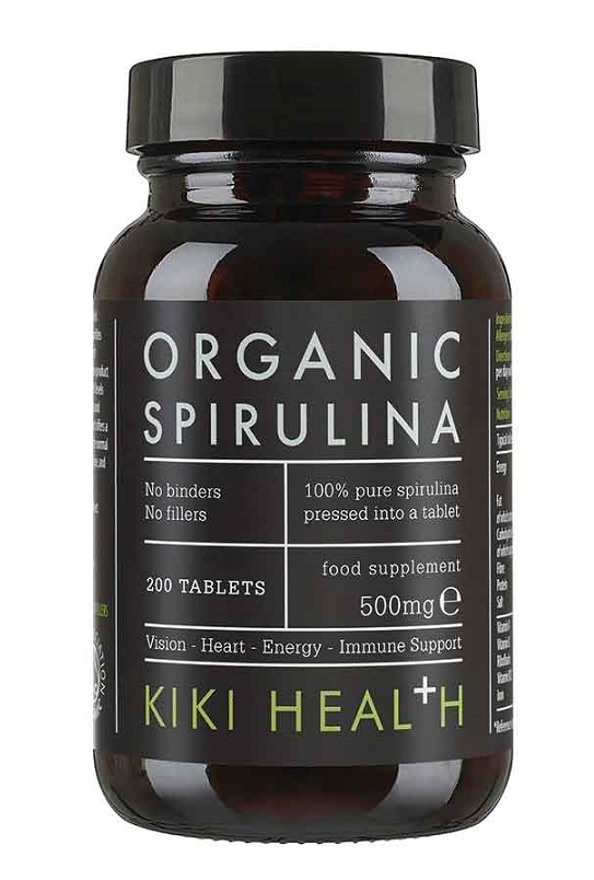 Spirulina Organic, 500mg - 200 tabletter