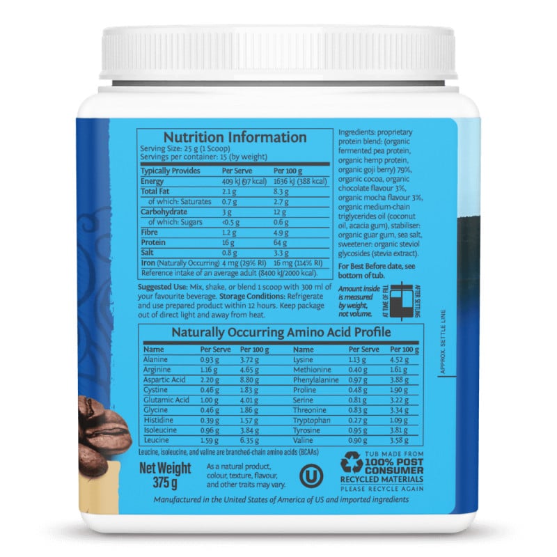 Powder Quantity 375 g