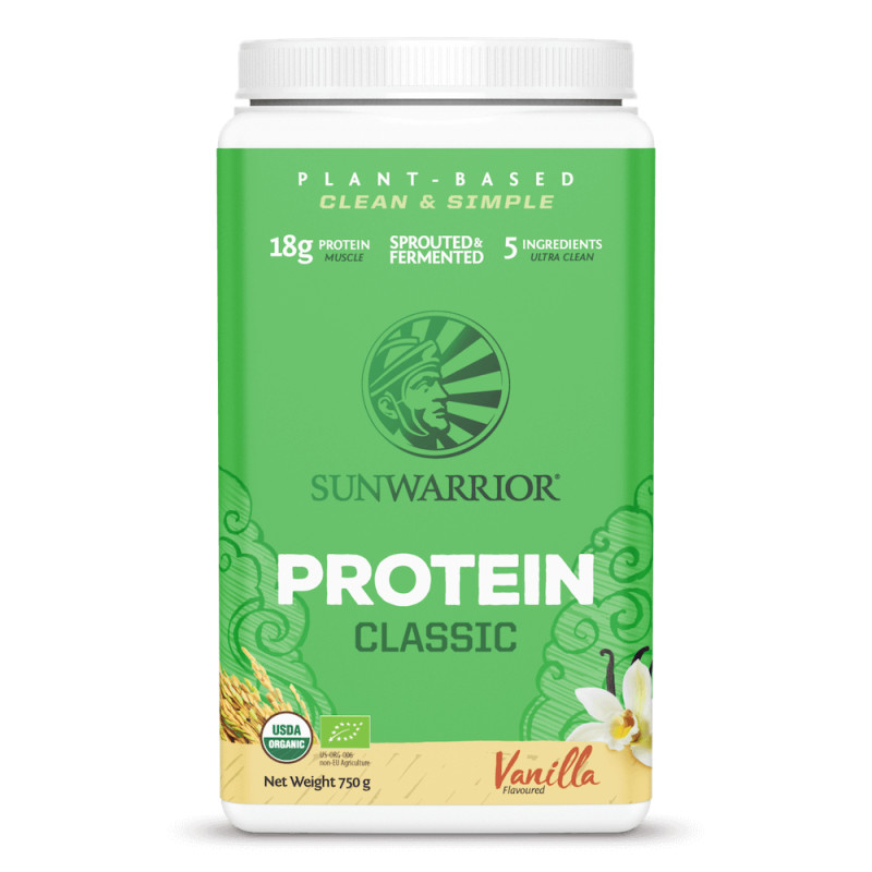 Sunwarrior - Protein Classic Organic Vanilla 750 g