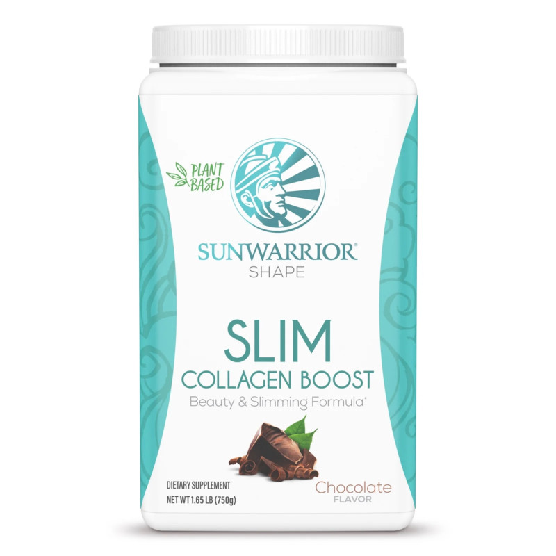 Sunwarrior - Slim Collagen Boost Chokolade Pulver
