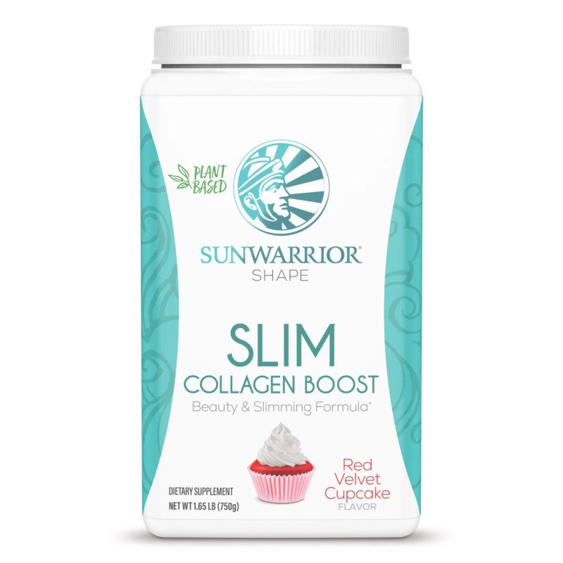 Sunwarrior - Slim Collagen Boost Red Velvet Cupcake Pulver