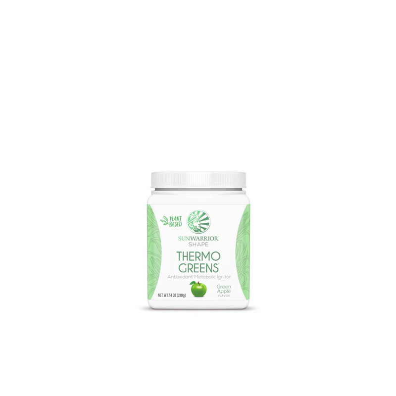 Sunwarrior - Thermo Greens til Vægttabsstøtte Æble, Pulver