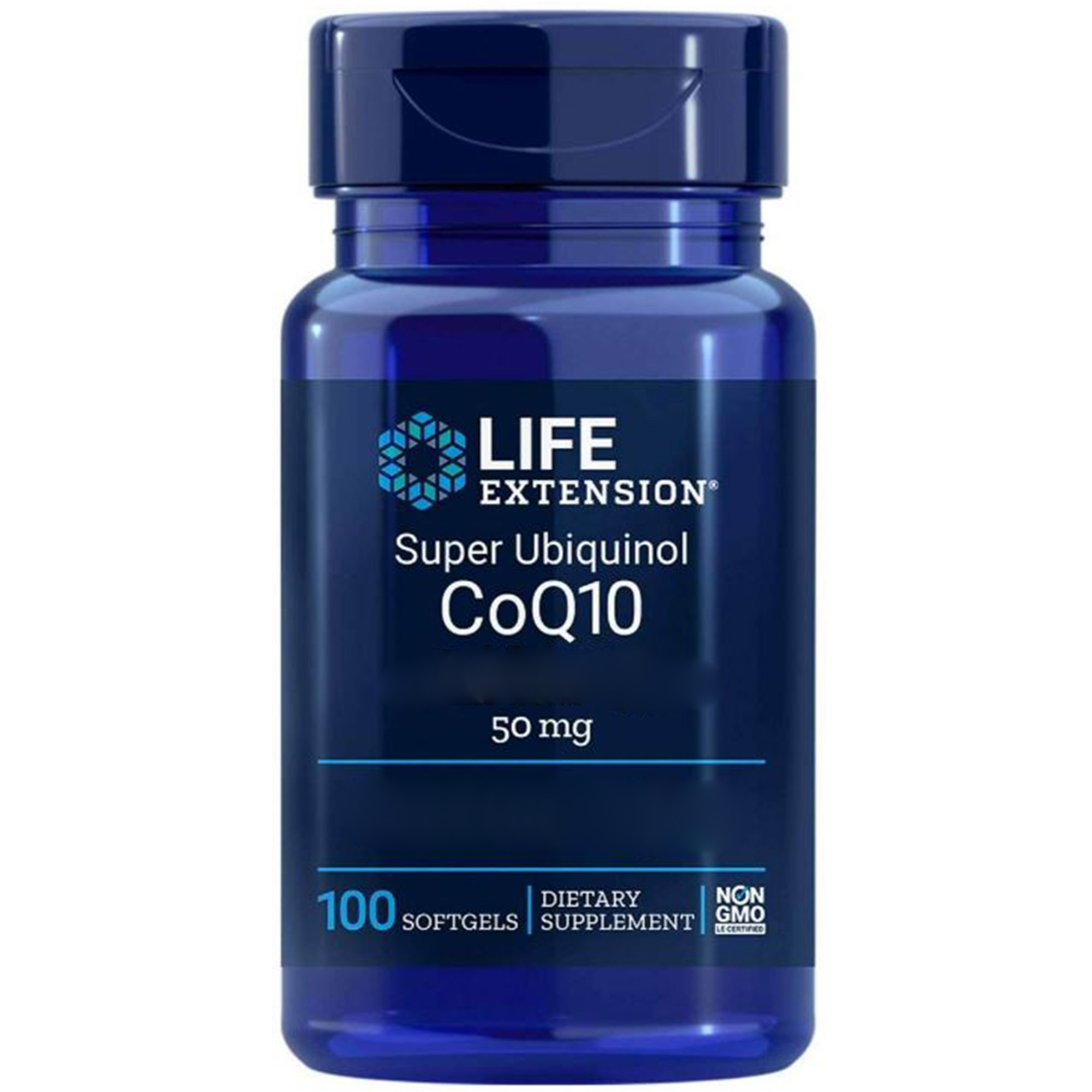 Super Ubiquinol CoQ10 med forbedret mitokondriel støtte, 50mg - 100 softgels - Billede 4