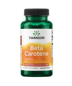 Swanson Beta Carotene 25 000IU (7 500mcg) 300 softgels