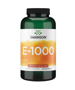 Swanson E-1000 1000IU 250 capsules