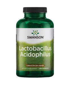 Swanson Lactobacillus Acidophilus 1 trillion CFU 250 capsules