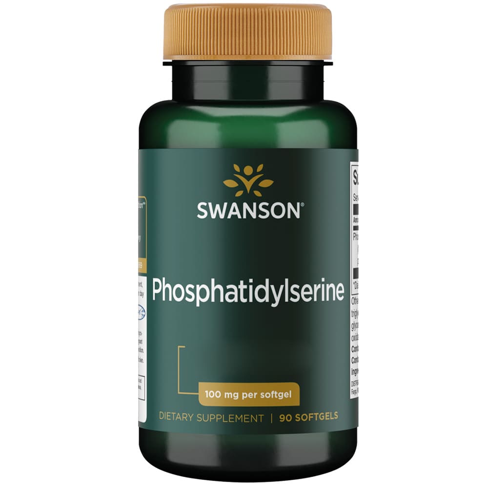 Swanson - Phosphatidylserin 100 mg, 90 bløde kapsler - Billede 2