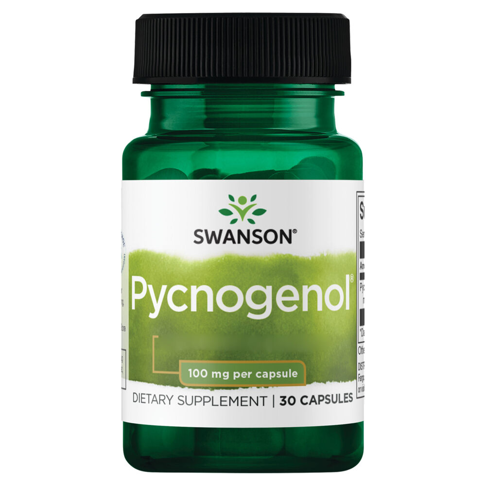 Swanson - Pycnogenol 100 mg, 30 kapsler