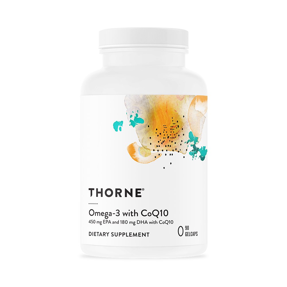 Thorne Research - Omega-3 med CoQ10 90 kapsler