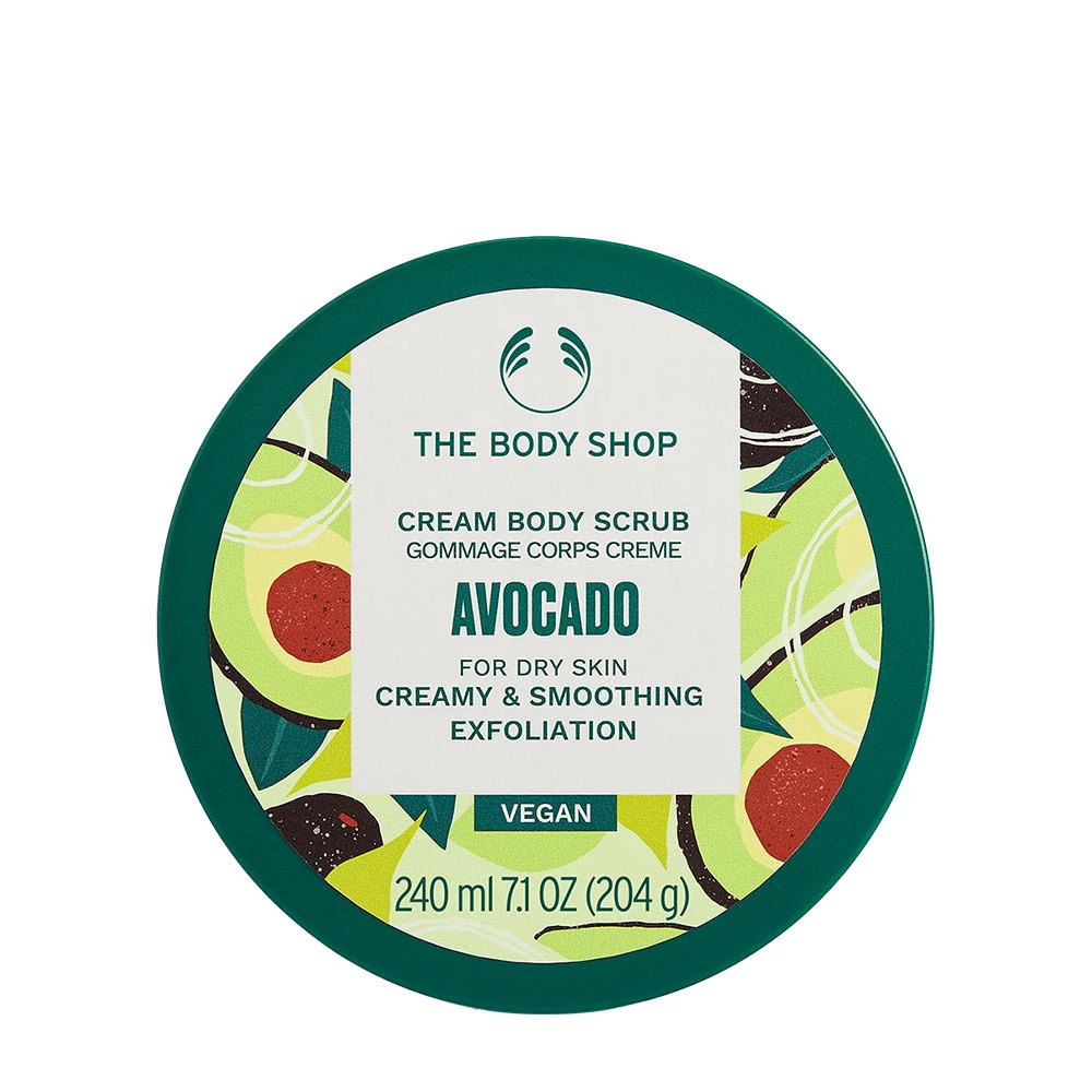 The Body Shop - Avocado Body Scrub 240 ml