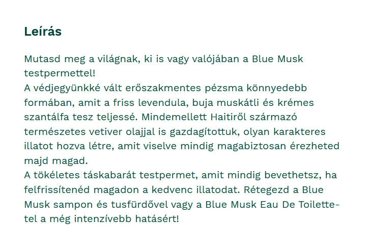 The Body Shop - Blue Musk Fragrance Mist 100 ml - Billede 2