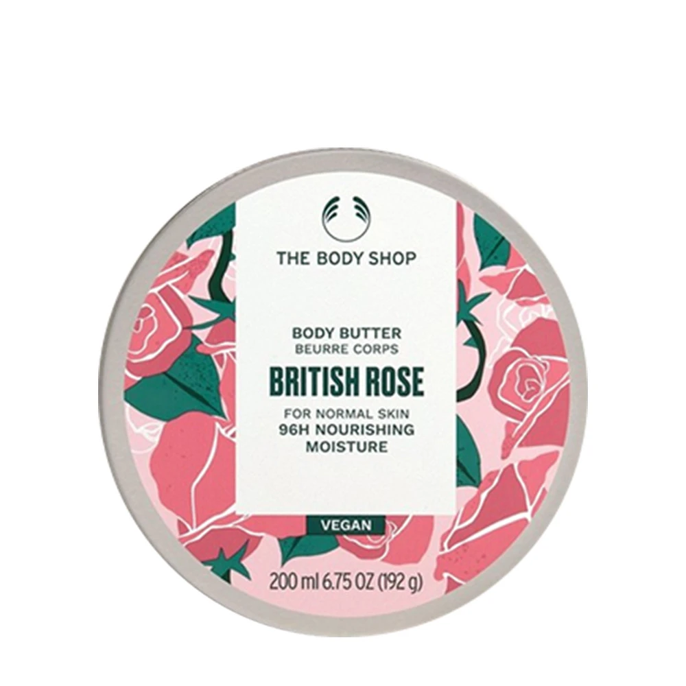 The Body Shop - British Rose Body Butter 200 ml billede