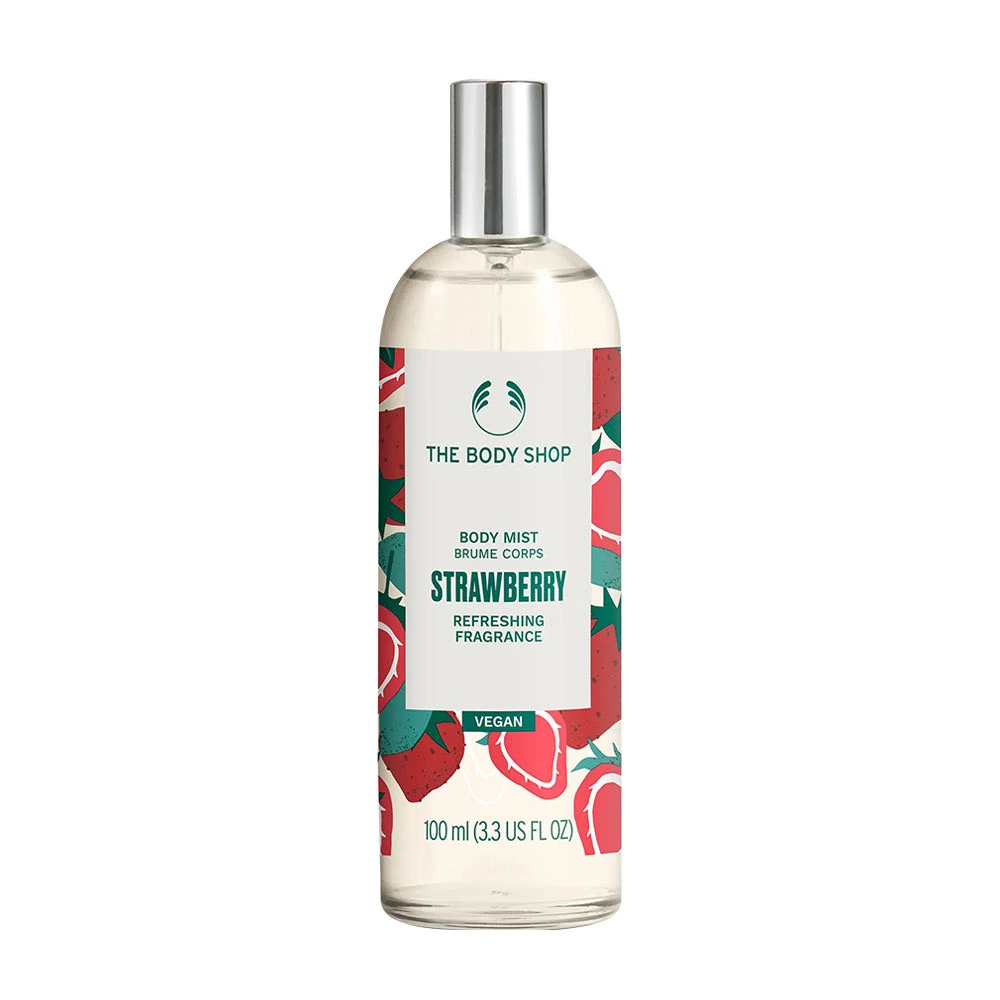 The Body Shop - Strawberry Body Mist 100 ml billede
