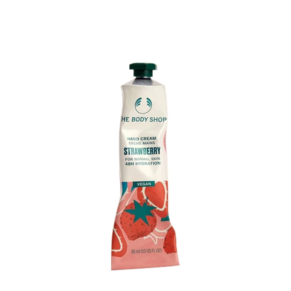 The Body Shop - Strawberry Vegan Håndcreme 30 ml billede