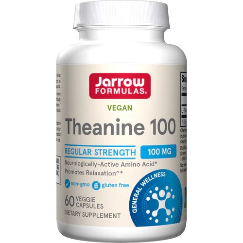 Theanin, 100mg - 60 kapsler