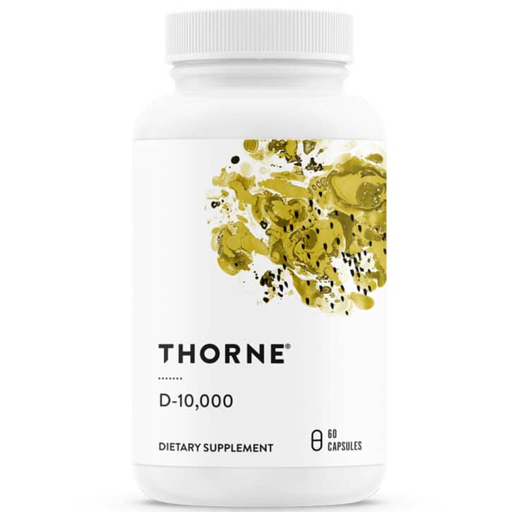 Thorne Research - Vitamin D3 Depot 10000IU, 60 kapsler - Billede 2