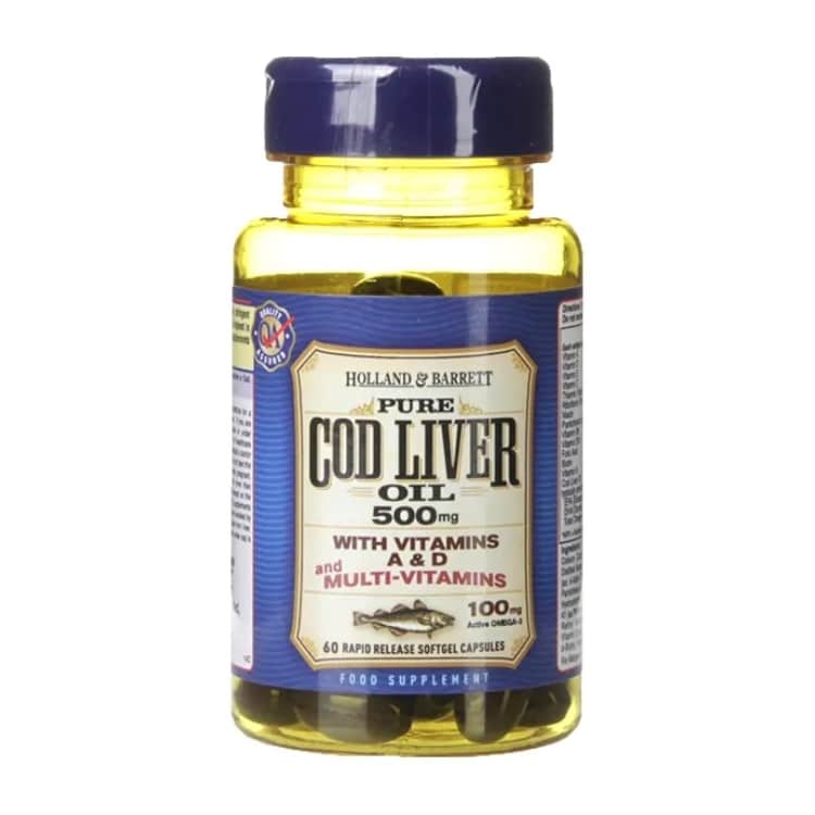 Torskeleverolie med multivitaminer