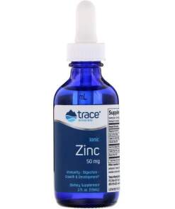 Trace Minerals Liquid Ionic Zinc 50 mg  (59 ml)