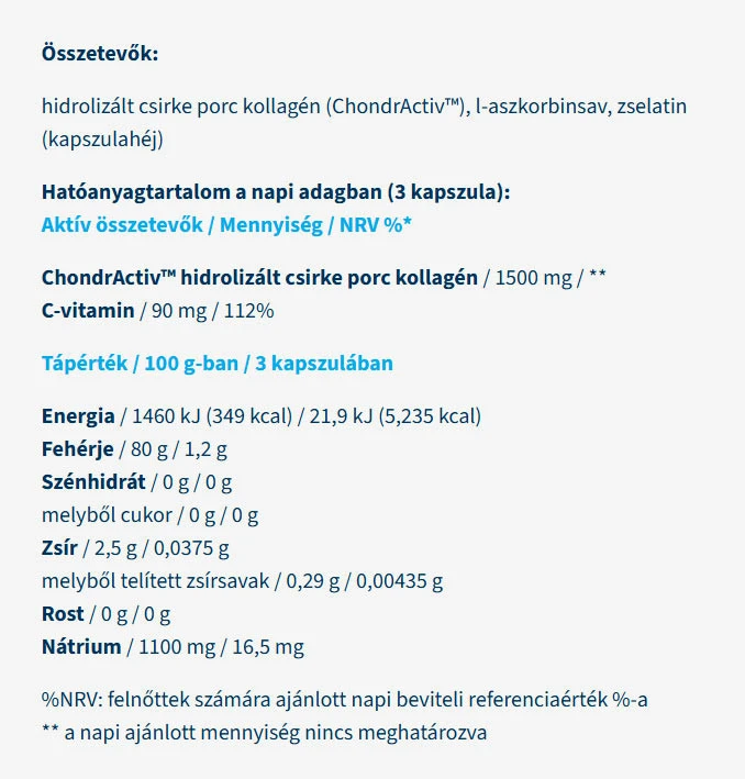 USA Medical - ChondrActiv Type II Collagen 90 kapsler - Billede 2