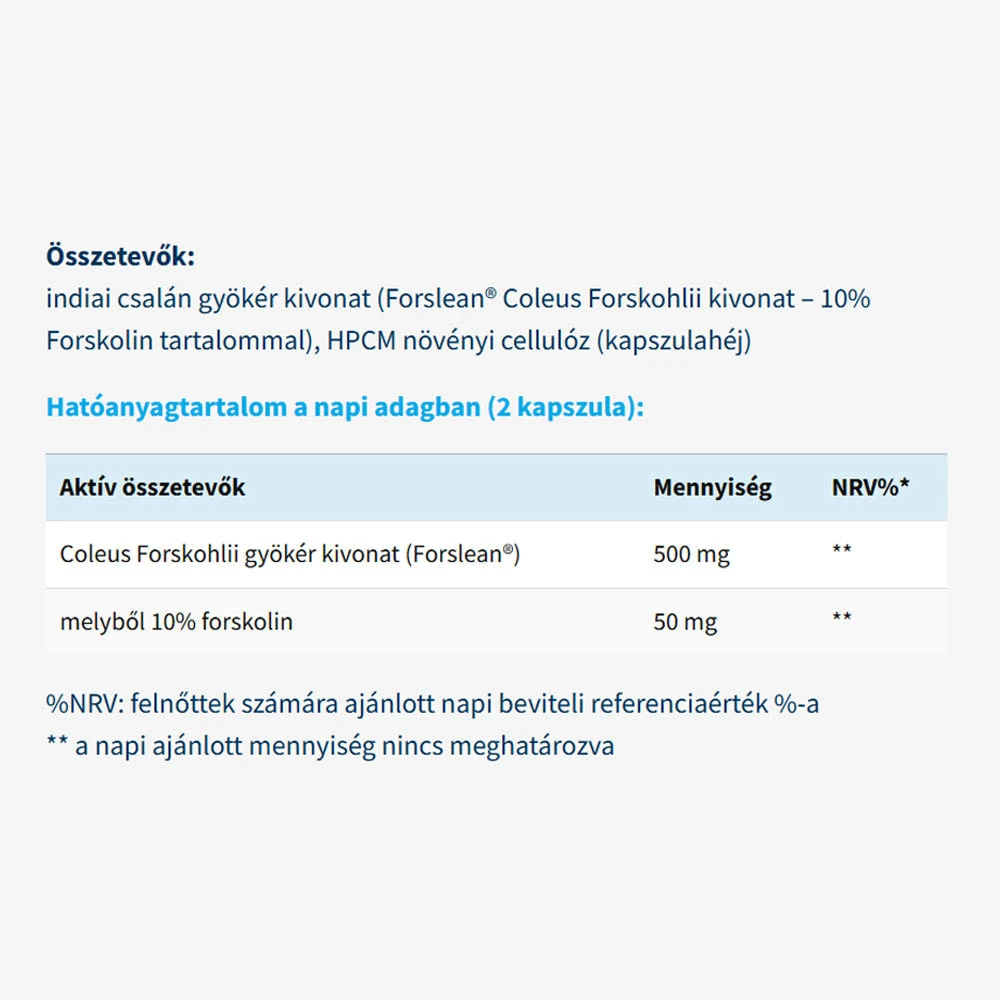 USA Medical - Forskolin 10% Forslean, 60 kapsler - Billede 2