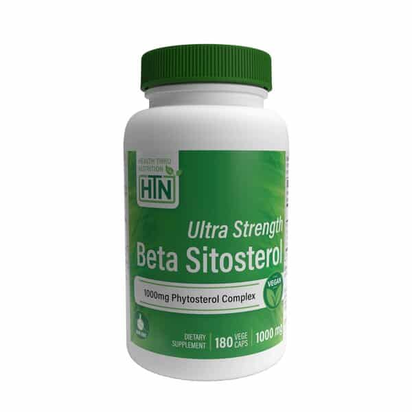 Ultra Strength Beta Sitosterol, 1000mg - 180 kapsler