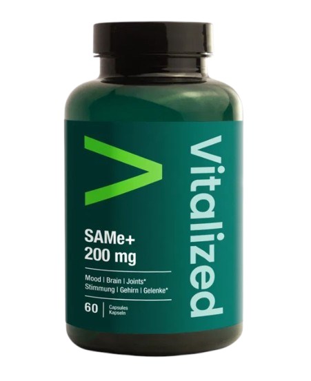 Vitalized - SAMe+ 200 mg (60 kapsler)