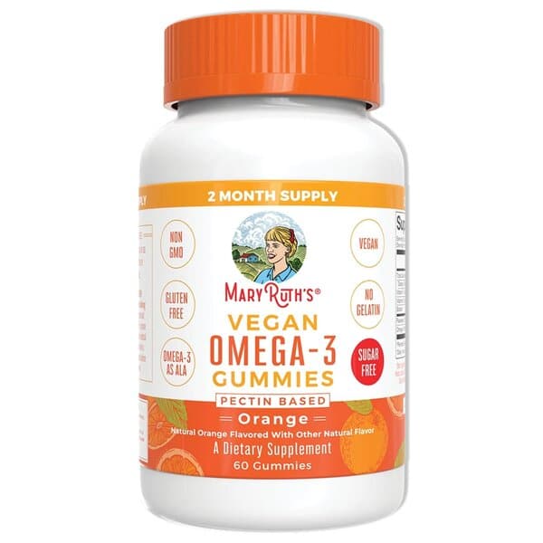 Veganske Omega-3 Gummibamser, Orange - 60 stk