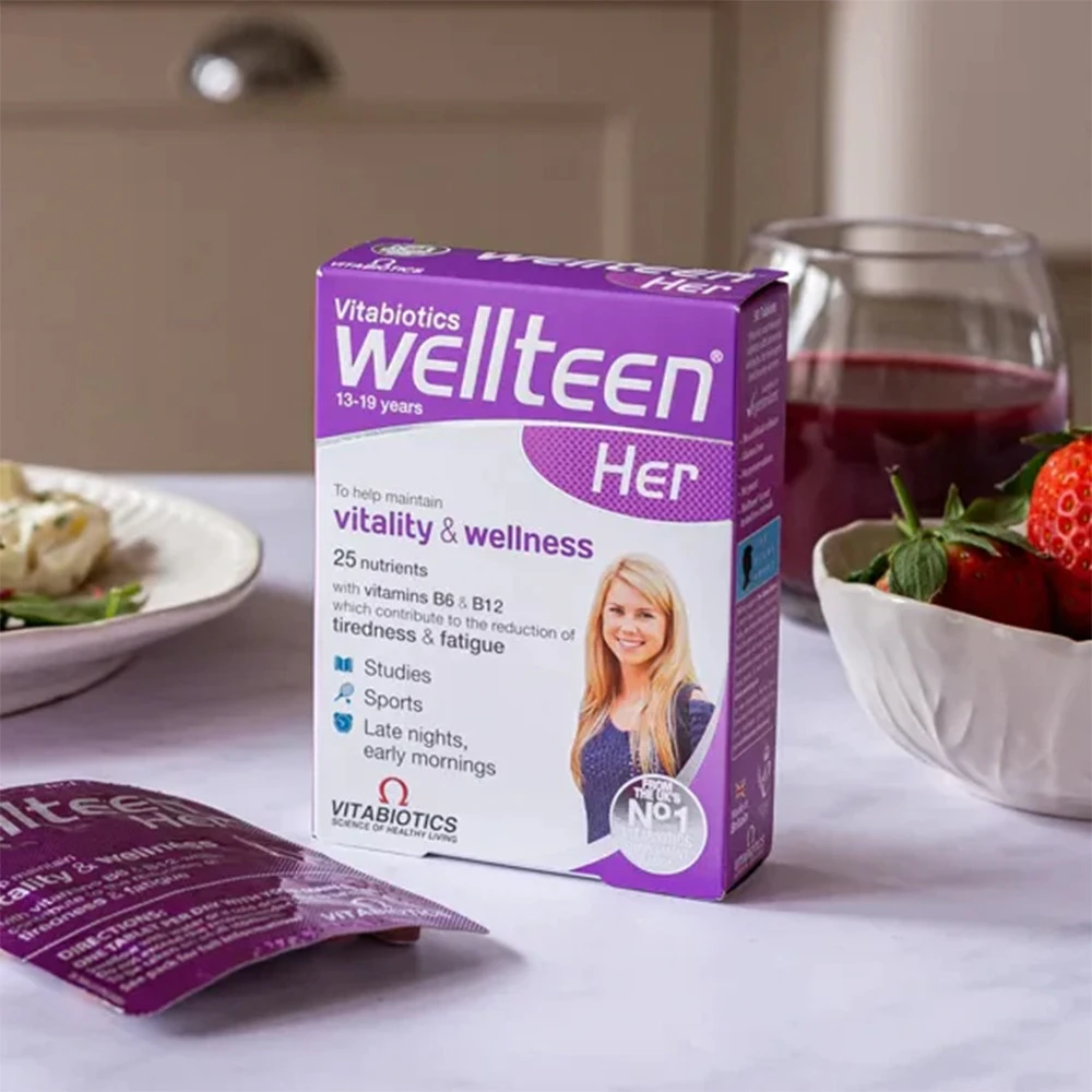 Vitabiotics - Wellteen Her 30 tabletter - Billede 3