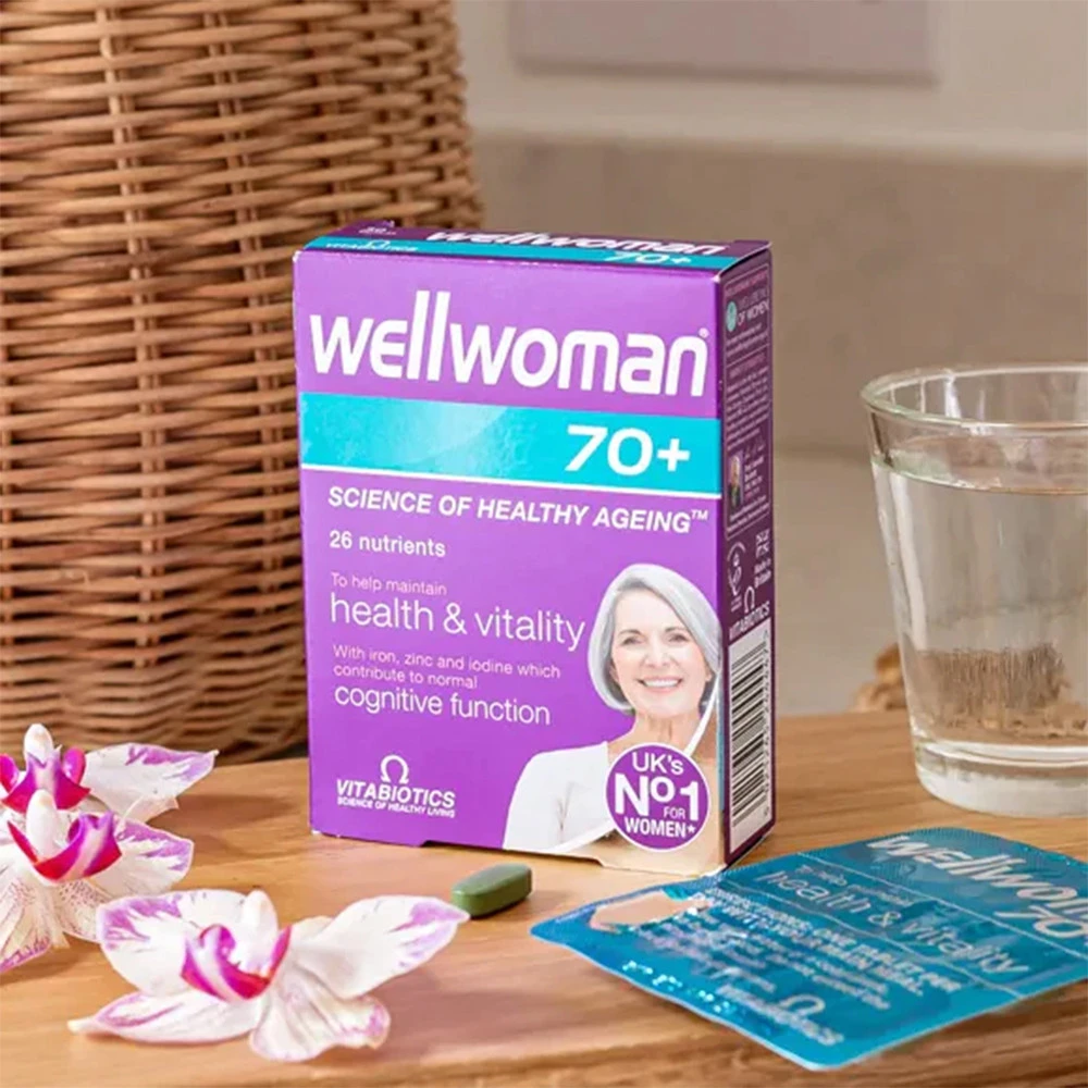 Vitabiotics - Wellwoman 70+ 30 tabletter - Billede 3