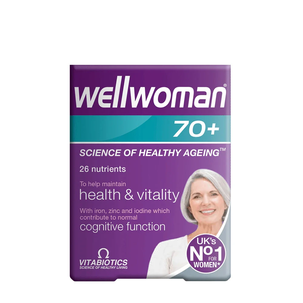 Vitabiotics - Wellwoman 70+ 30 tabletter