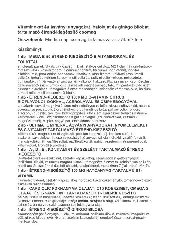 Vitaking - Multivitamin Senior Pack 365, 30 pakker - Billede 2