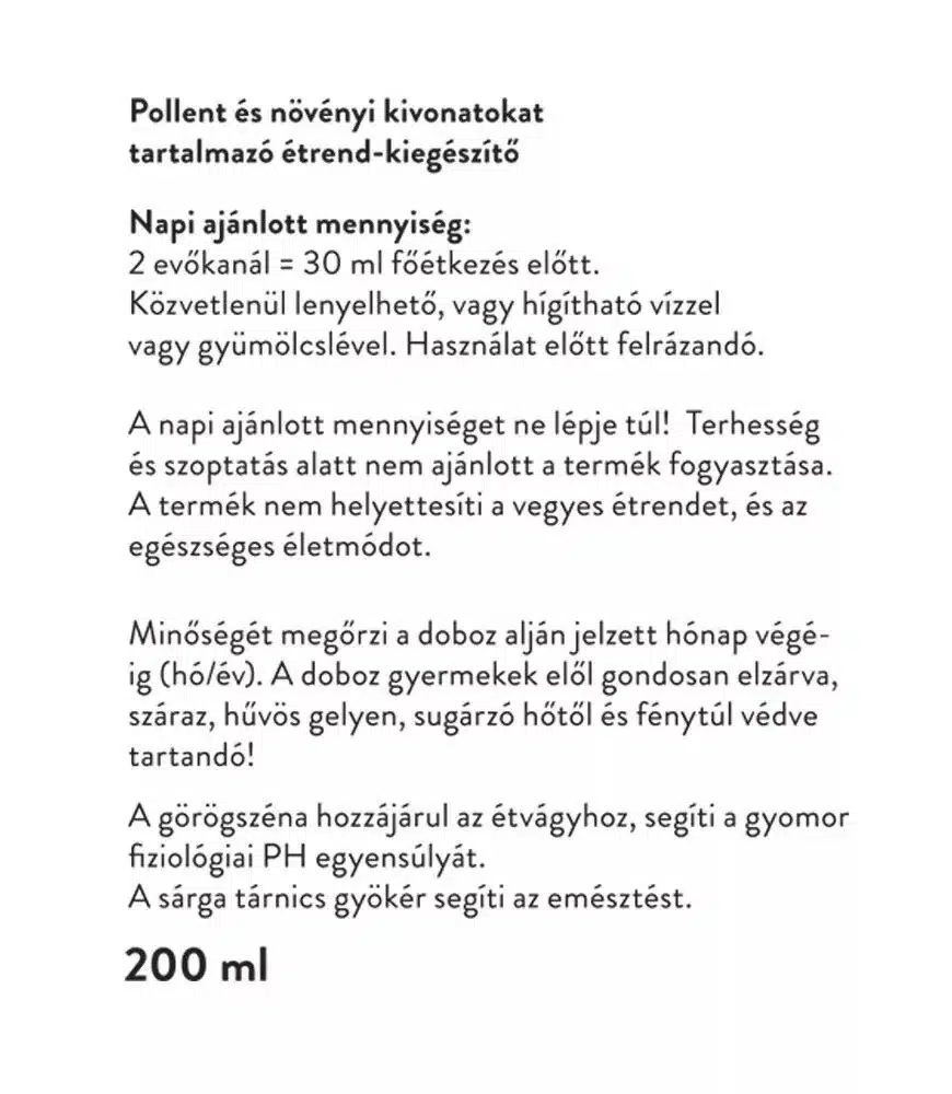 Vitaking - Appetito Urtesirup 200 ml - Billede 3