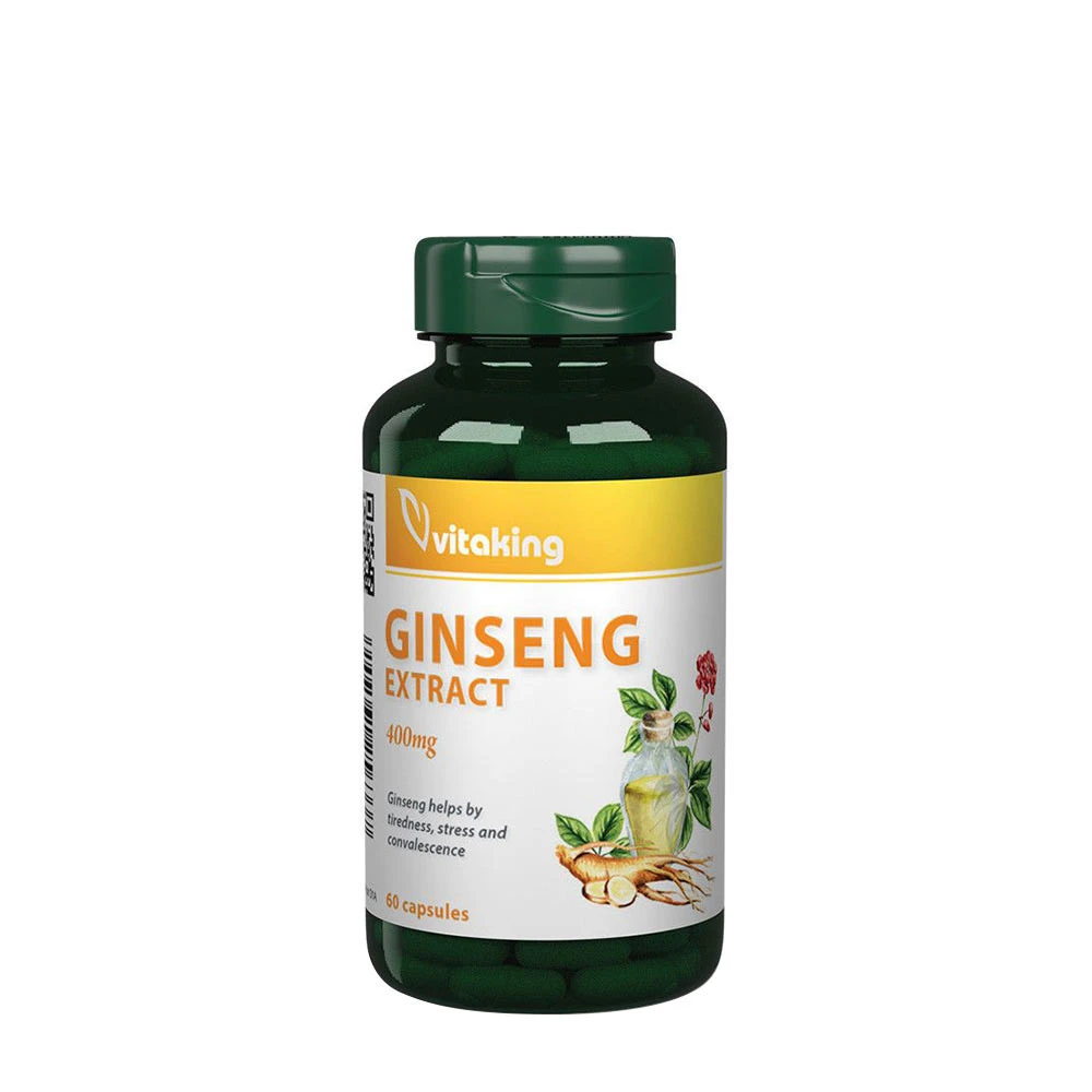 Vitaking Ginseng Extract 100 mg (60 Capsules)