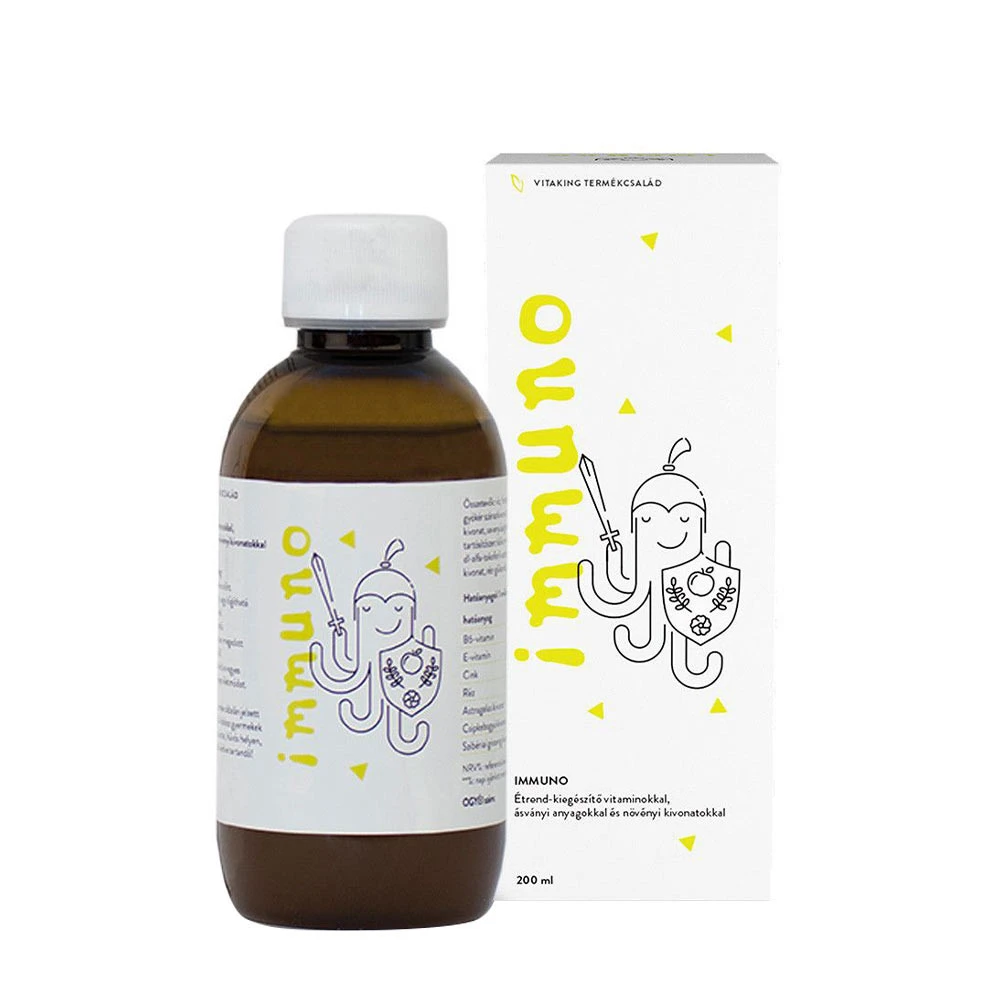 Vitaking - Immuno Sirup til Børn 200 ml
