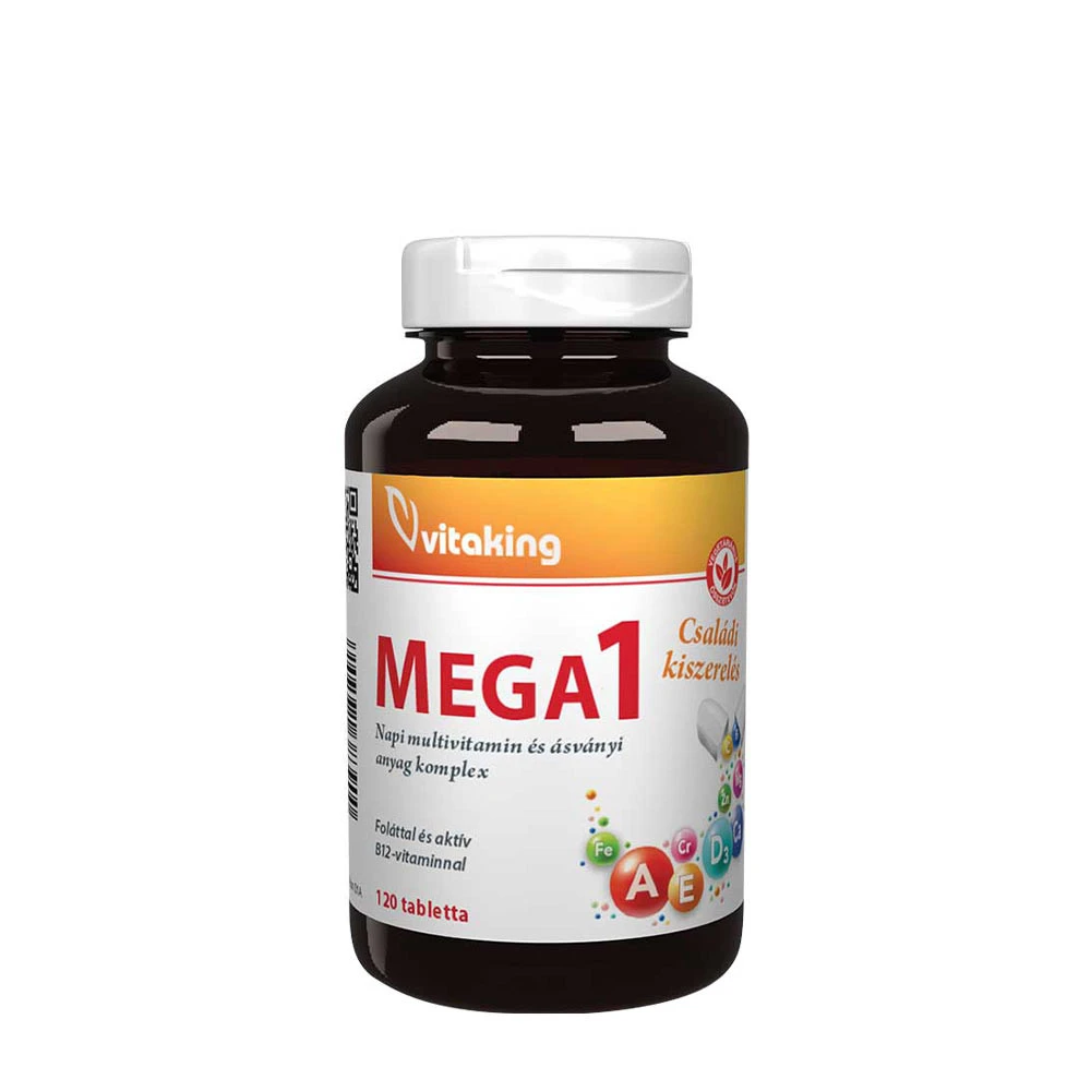Vitaking Mega-1 Multivitamin (120 Tablets)