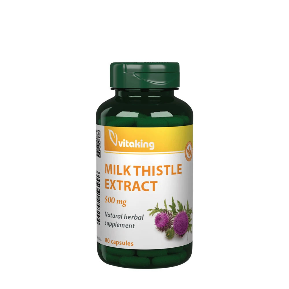 Vitaking Milk Thistle extract 500 mg (80 Capsules)