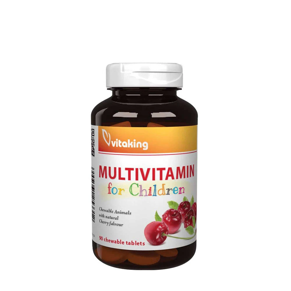 Vitaking - Multivitamin til Børn 90 Tyggetabletter