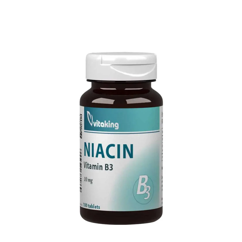 Vitaking - Niacin B-3 10 mg (100 tabletter)