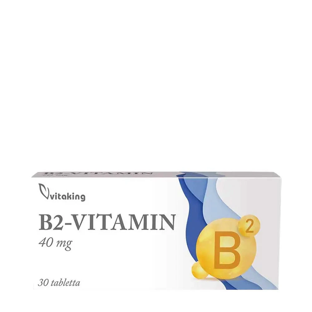Vitaking - Vitamin B2 40 mg (30 tabletter)