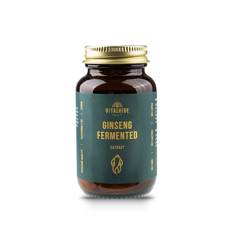 Vitalvibe - Fermenteret Ginseng Ekstrakt, Kapsler