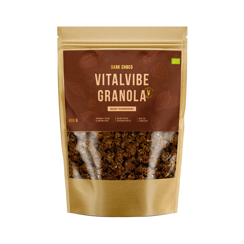 Vitalvibe - Granola Dark Choco Organic 700 g