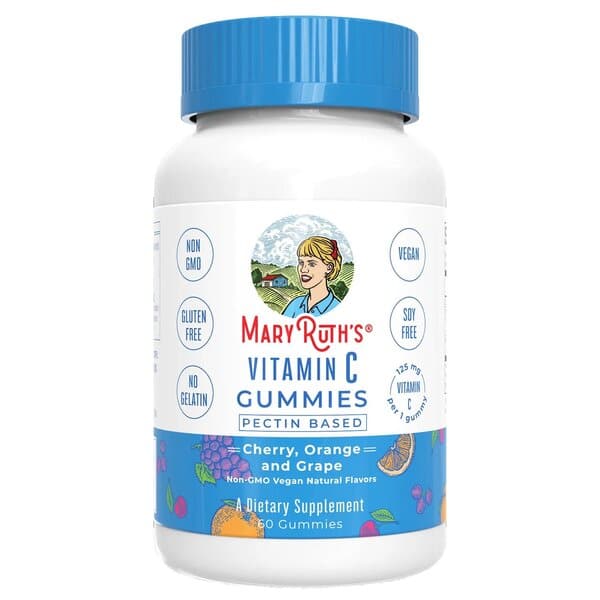 Vitamin C Gummier, Kirsebær, Appelsin & Drue - 60 gummier