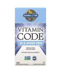 Vitamin Code 50 & Wiser Men - 240 vcaps