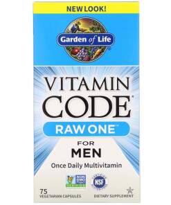 Vitamin Code RAW ONE for Men - 75 vcaps