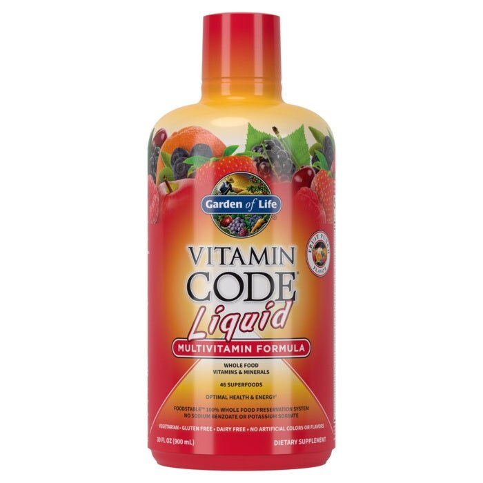 Vitamin Code flydende multivitamin, Frugtpunch - 900 ml