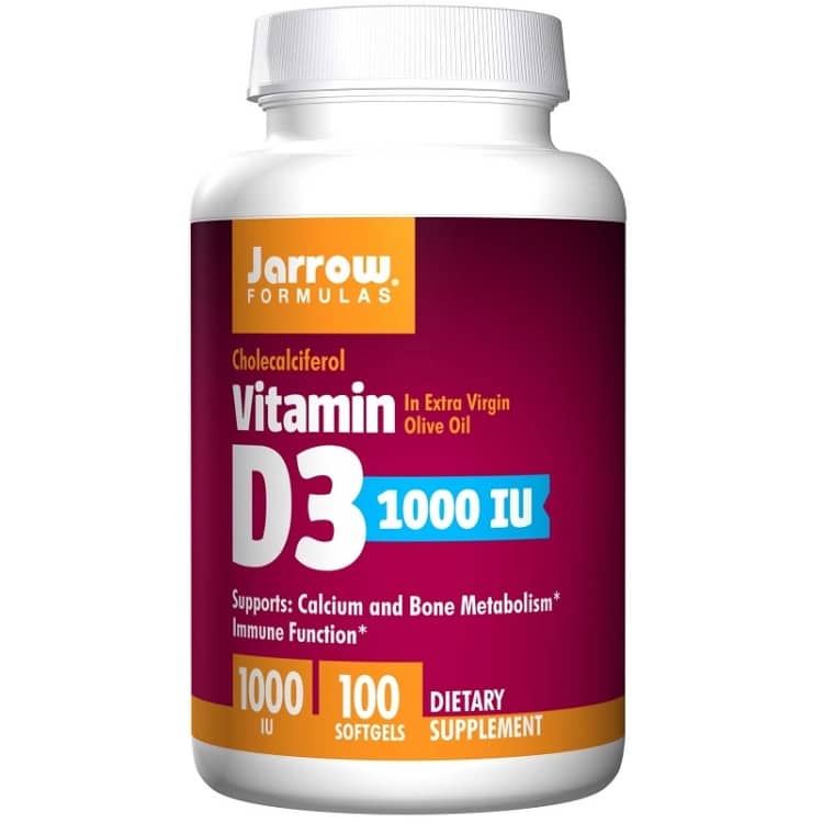 Vitamin D3, 1000 IE - 100 softgels