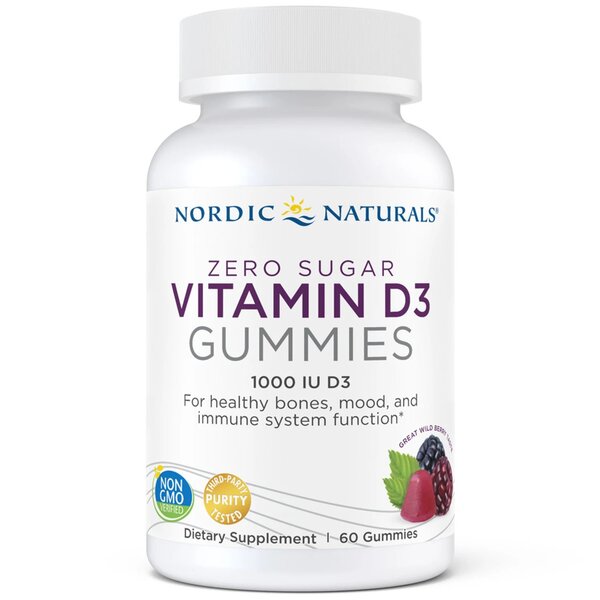 Vitamin D3 Uden Sukker, Vilde Bær - 60 gummier